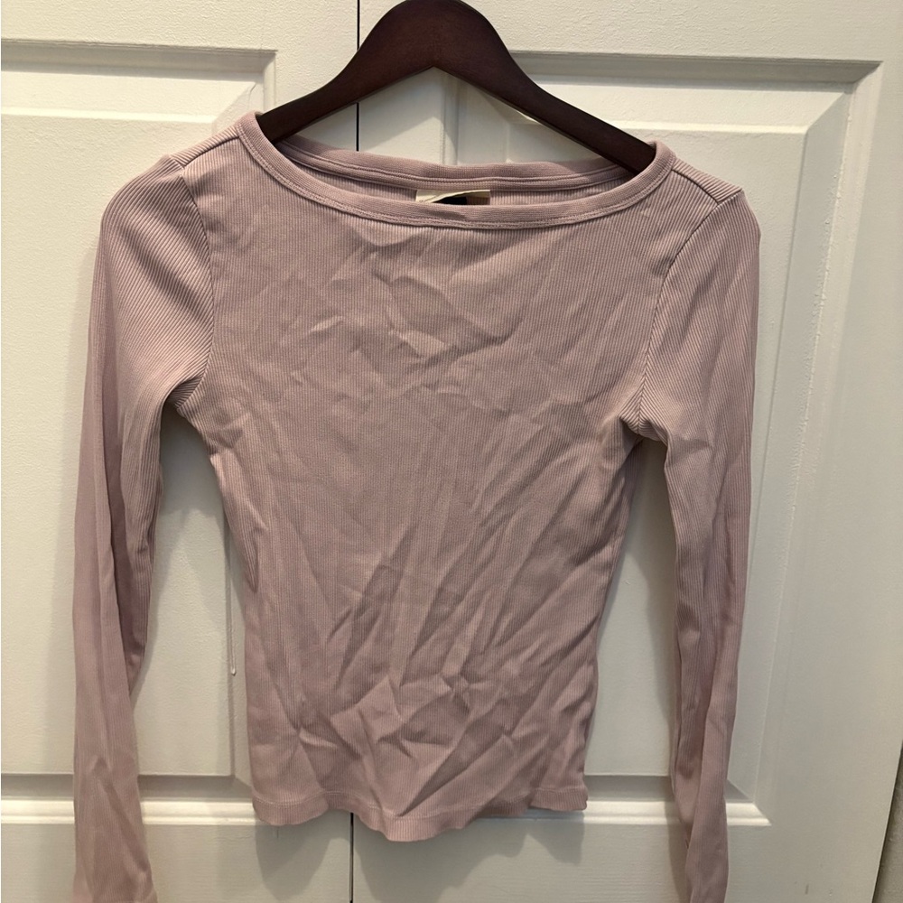 Universal Thread Long Sleeve Top - Soft Pink